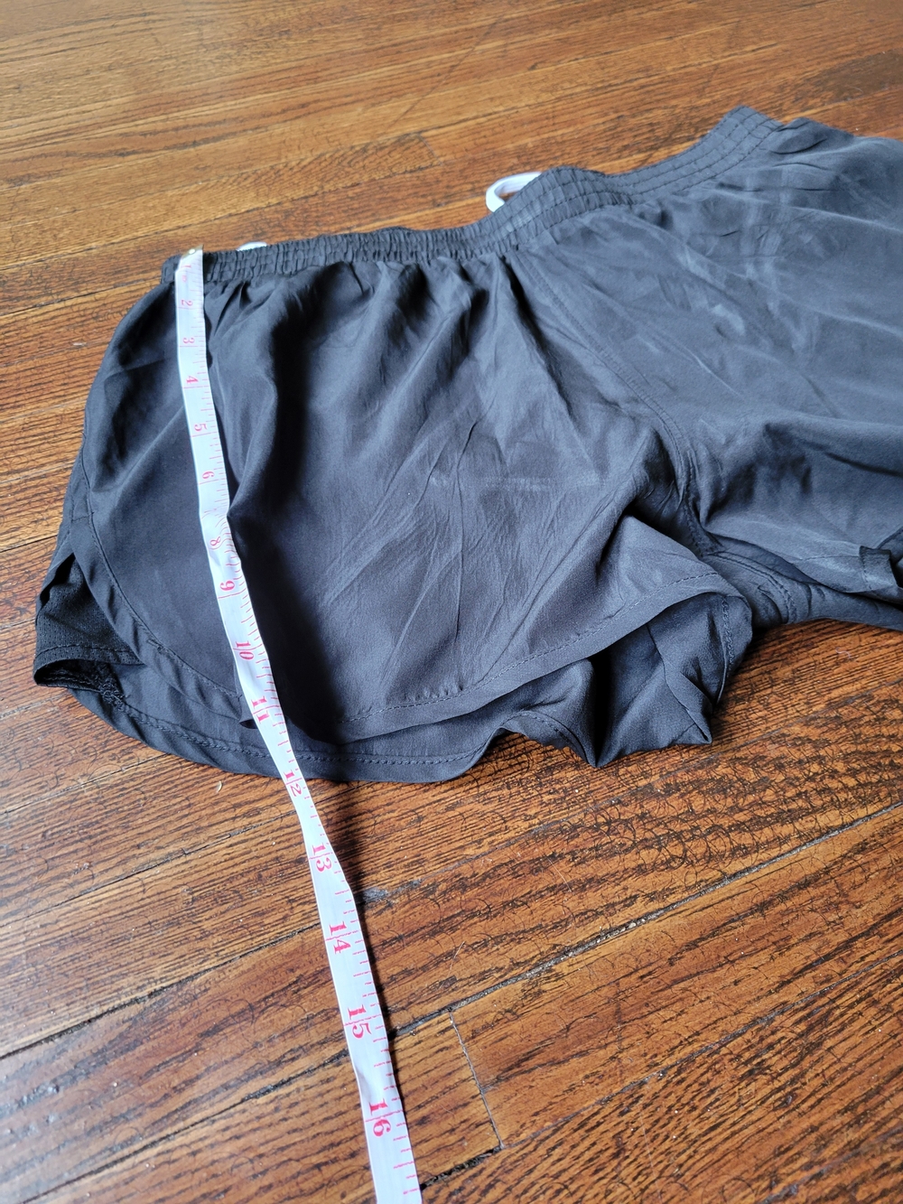 Augusta Sportswear Athletic Black Shorts Initials PF Sz Ladies M Workout Running - Picture 8 of 14
